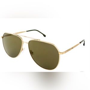 Gold “Boss” Aviator Sunglasses